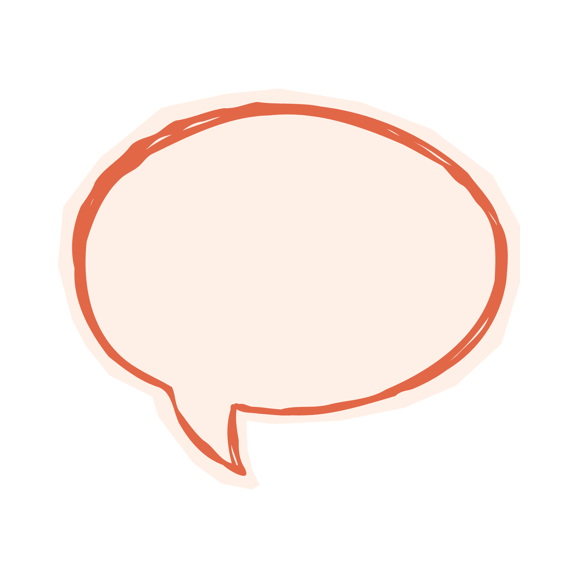 Speech bubble testimonial