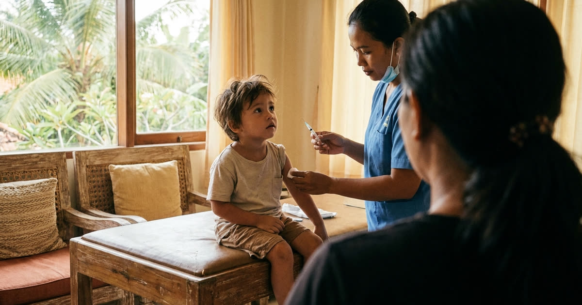 Bali Kids Vaccines 2026: Clinics & Schedule | Knowmads Bali
