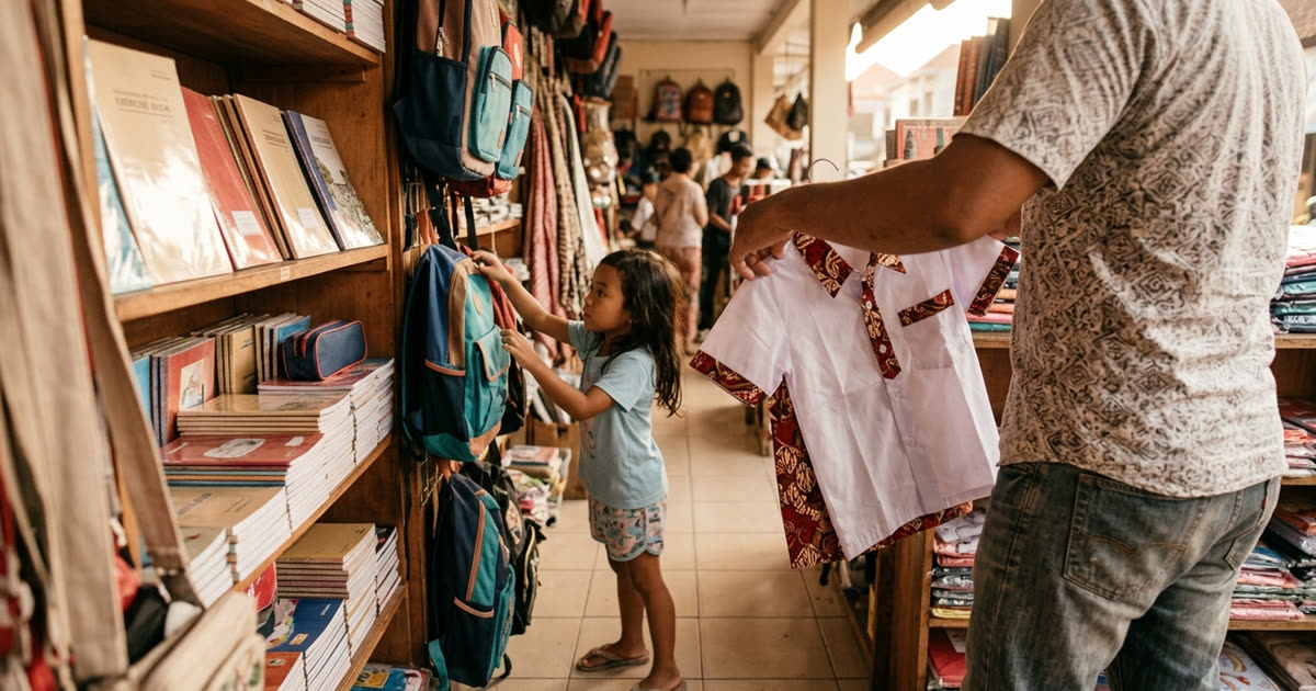 Uniformes y Útiles Escolares en Bali 2026 | Knowmads Bali