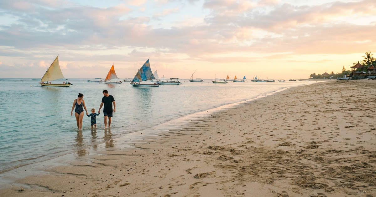 Die besten Strände in Sanur für Familien 2026: Gezeiten & Sicherheit | Knowmads Bali