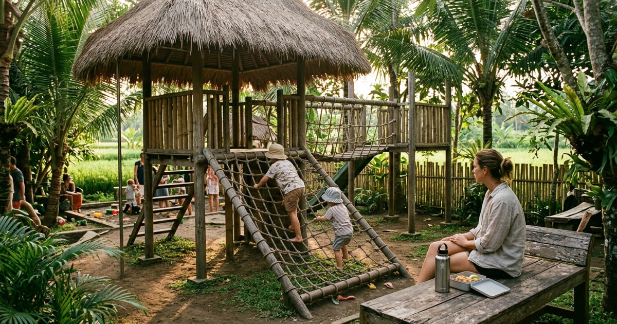 Best Playgrounds in Canggu for Families | Knowmads Bali