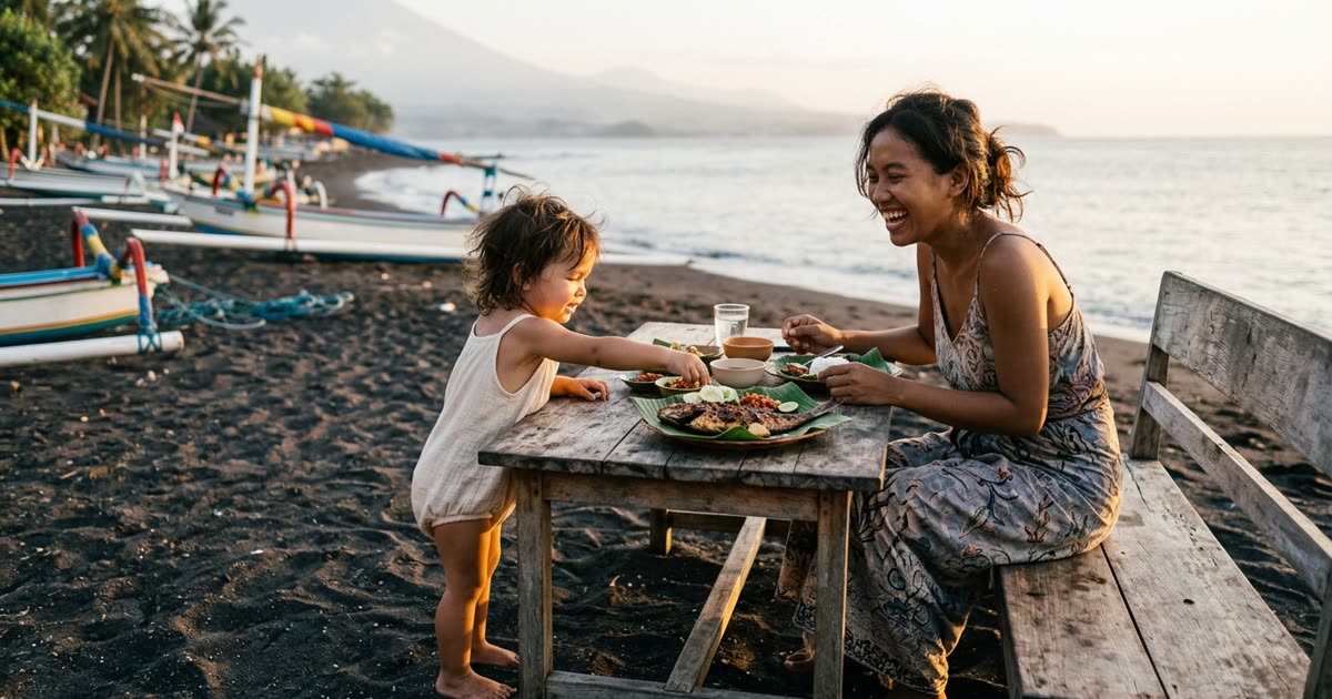 Лучшие рестораны Амеда для семей с детьми | Knowmads Bali