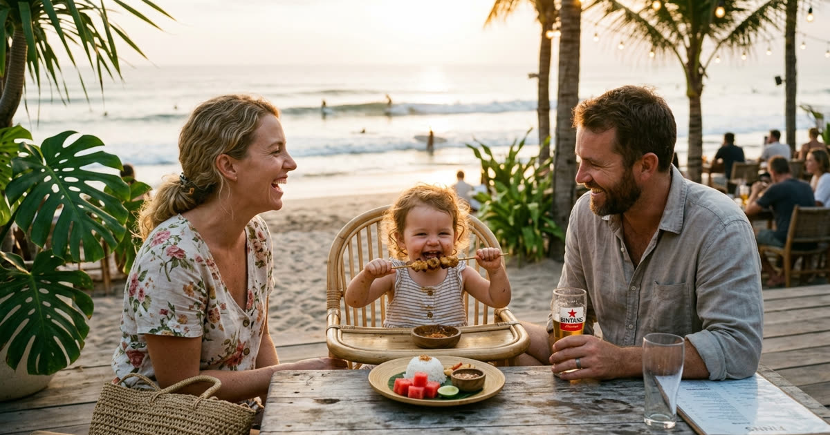 Die besten Restaurants in Berawa für Familien | Knowmads Bali