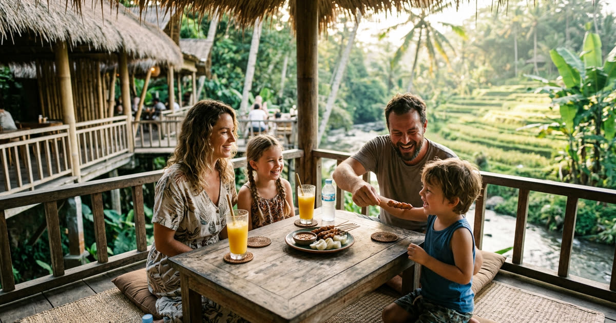 Die besten Restaurants in Ubud für Familien | Knowmads Bali