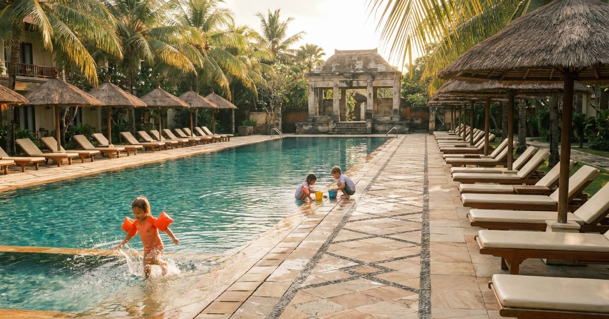 Best Swimming Pools in Denpasar for Families | Knowmads Bali