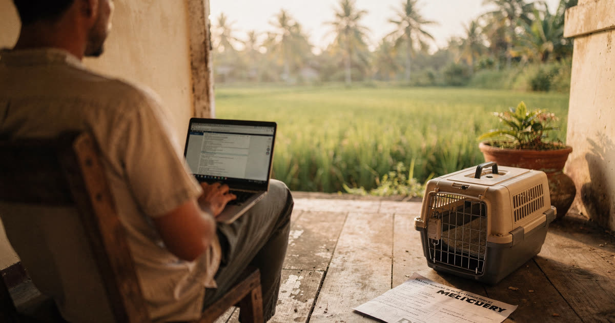 Moving to Bali With Your Pet 2026: Why Dogs and Cats Can't Come | Knowmads Bali