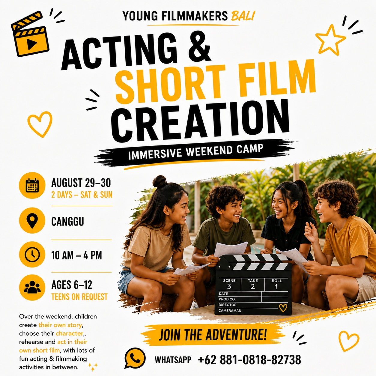 Acting & Short Film Creation