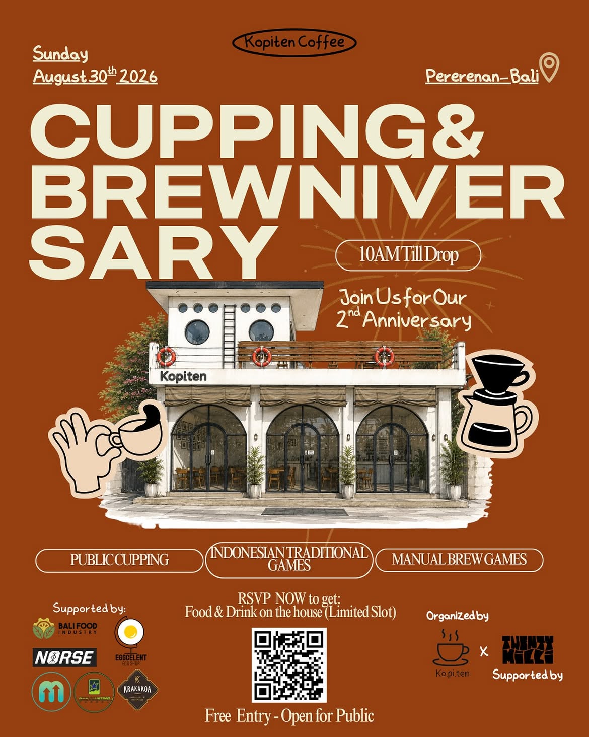 CUPPING & BREWNIVERSARY