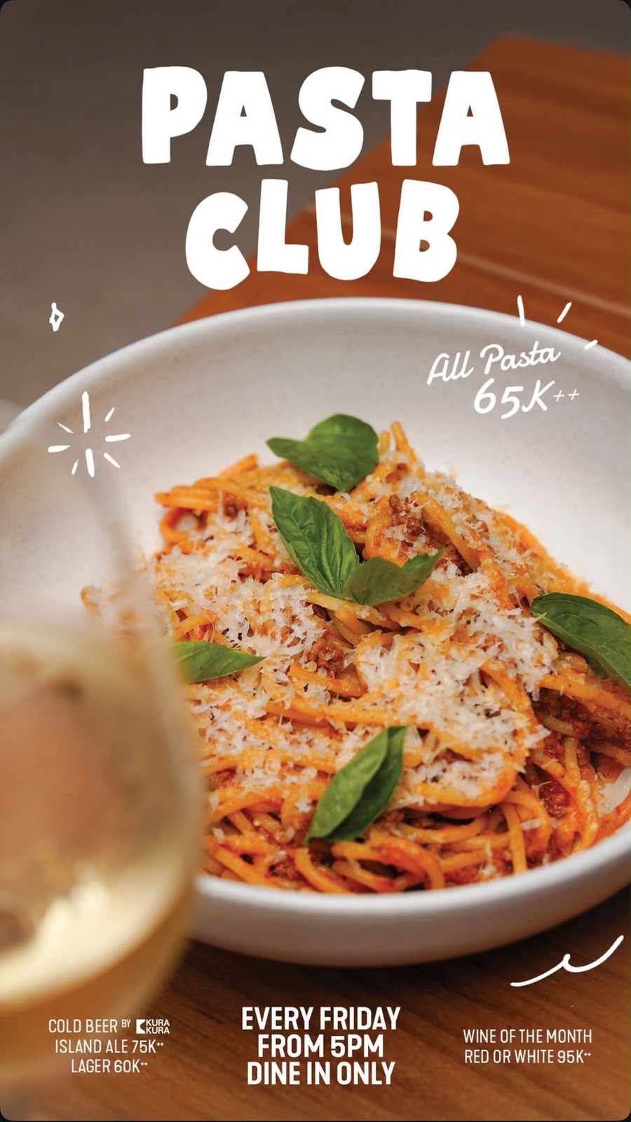 Pasta Club at MilkandMadu