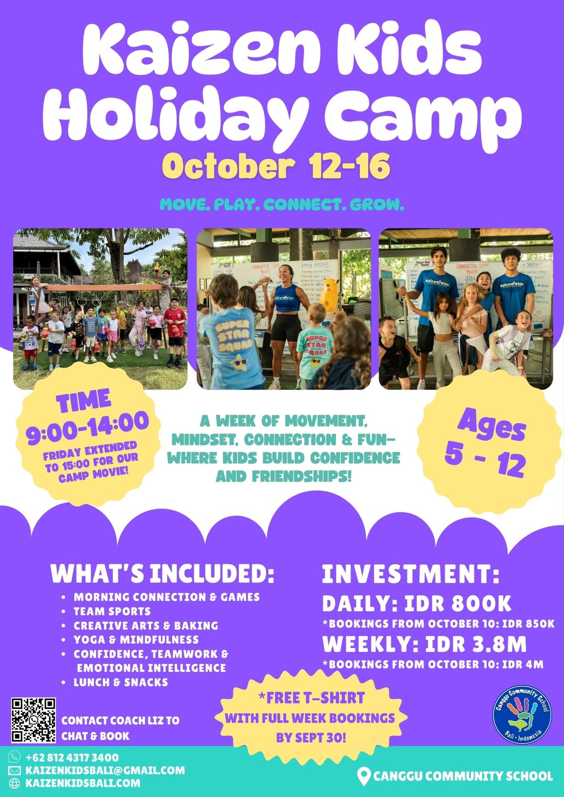 Kaizen Kids Holiday Camp 