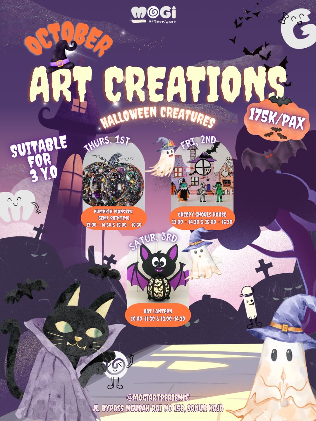 OCTOBER ART CREATIONS AT MOGI