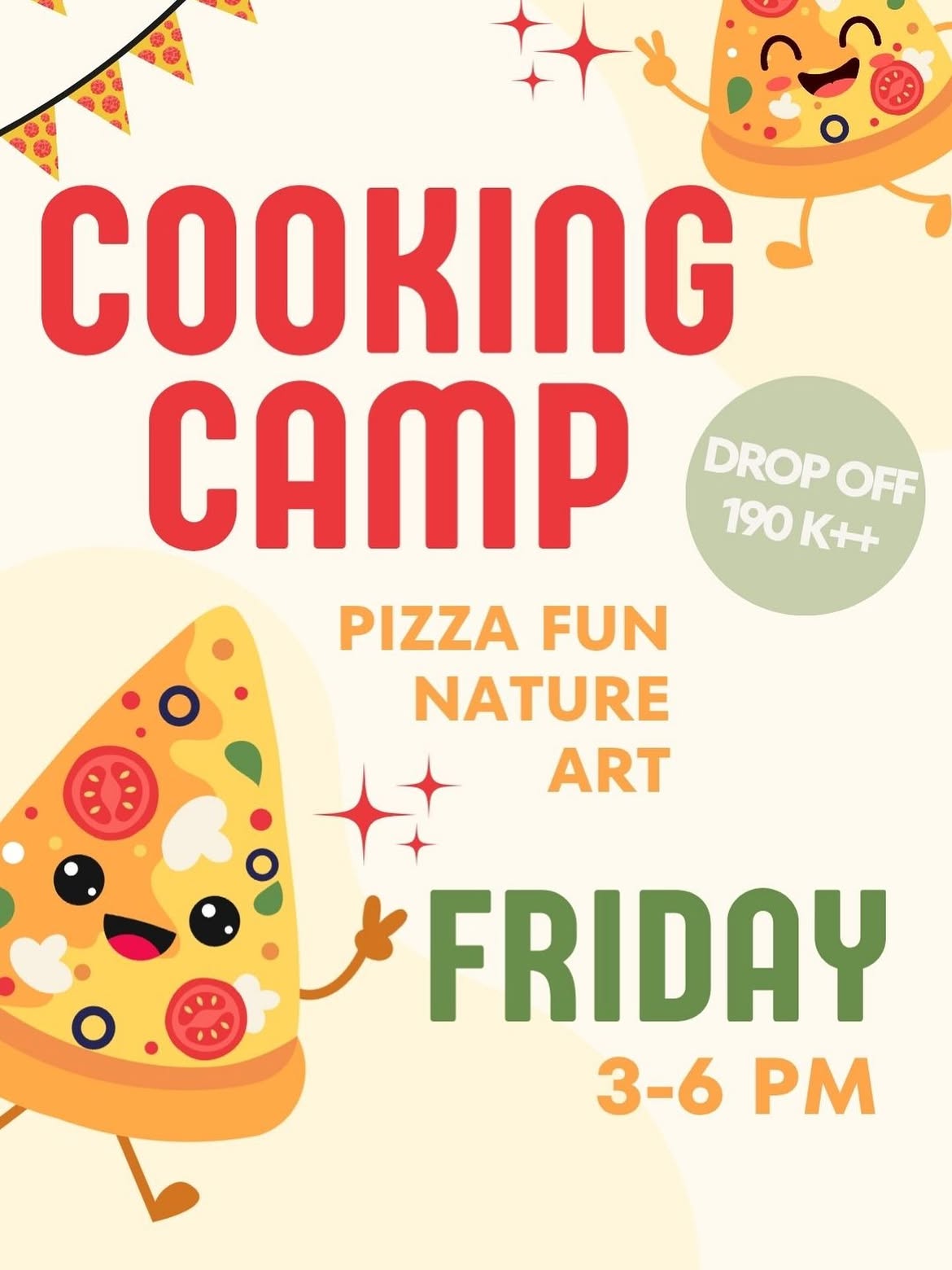 🍕🎨 FRIDAY COOKING CAMP at OHANA!