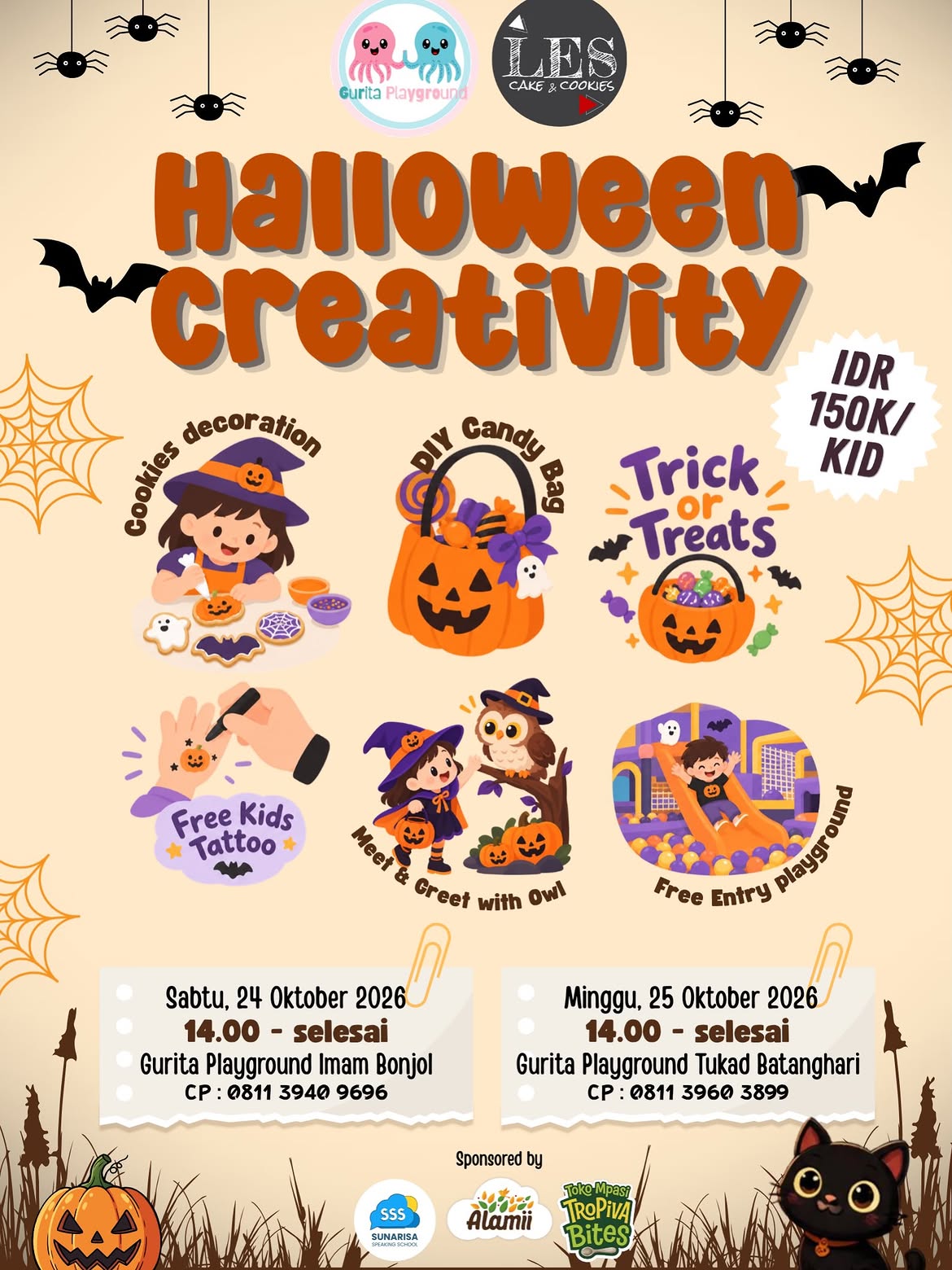 Halloween Creativity is coming to Gurita Playground! 🎃👻