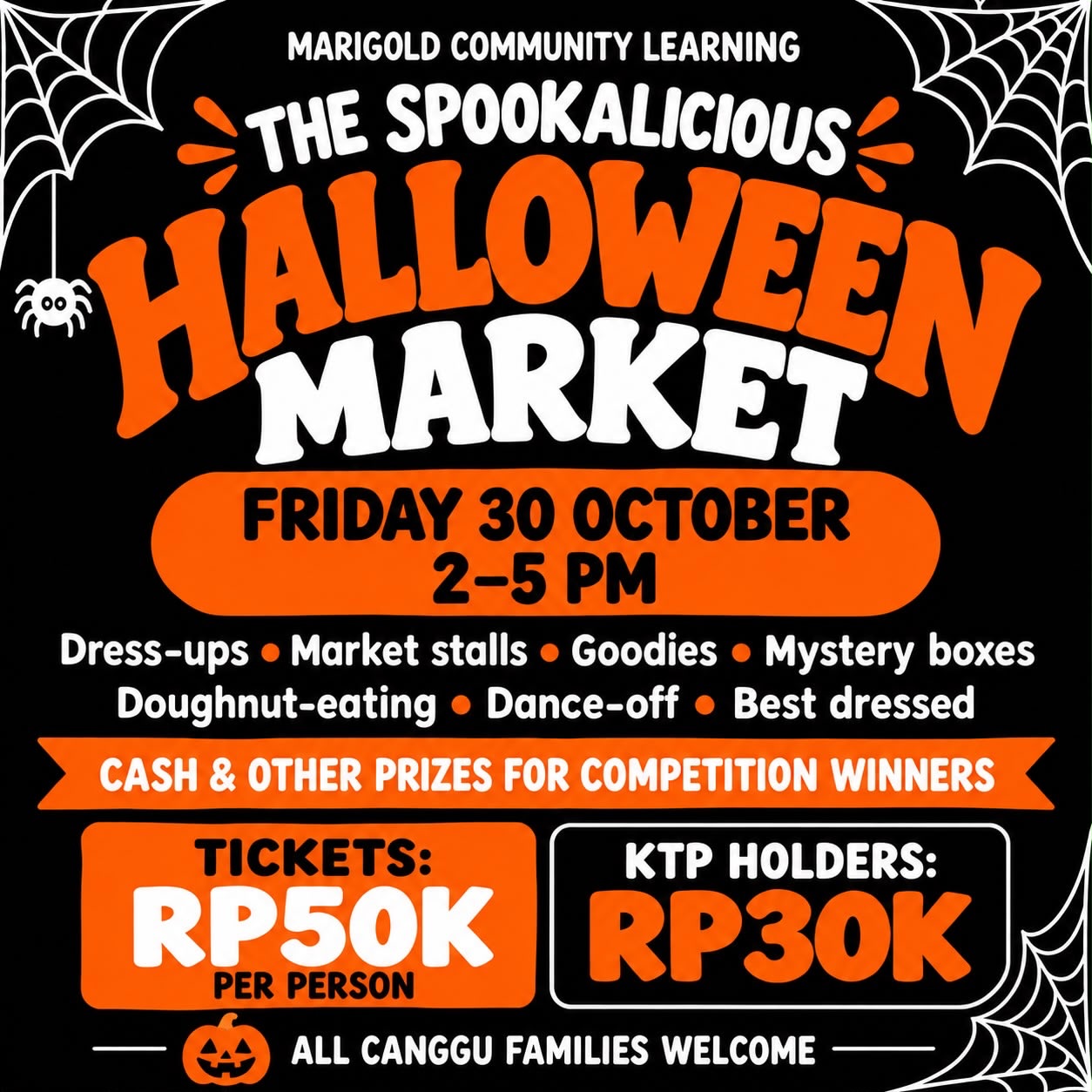 MARIGOLD’S ANNUAL HALLOWEEN MARKET