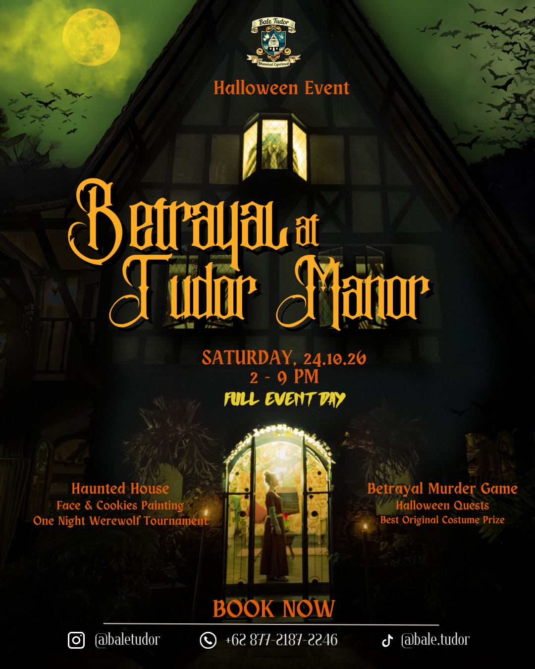 🩸HALLOWEEN EVENT AT BALE TUDOR FANTASY PARK & CAFE🩸