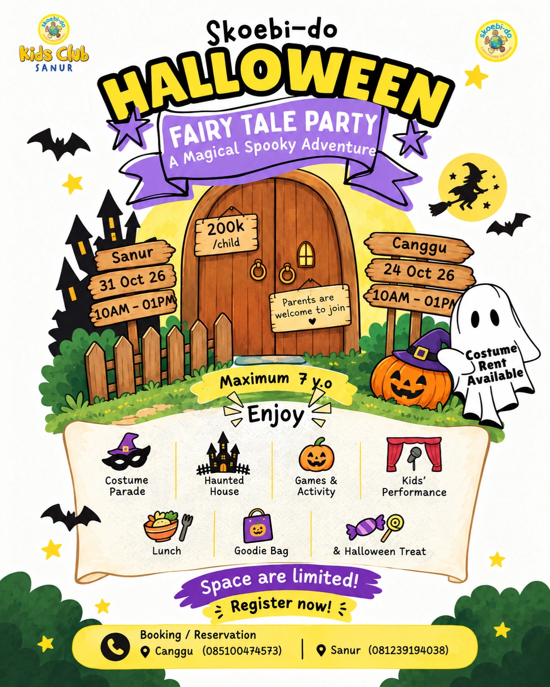 🎃✨ Skoebi-do Halloween: Fairy Tale Party! 🧚‍♀️👻