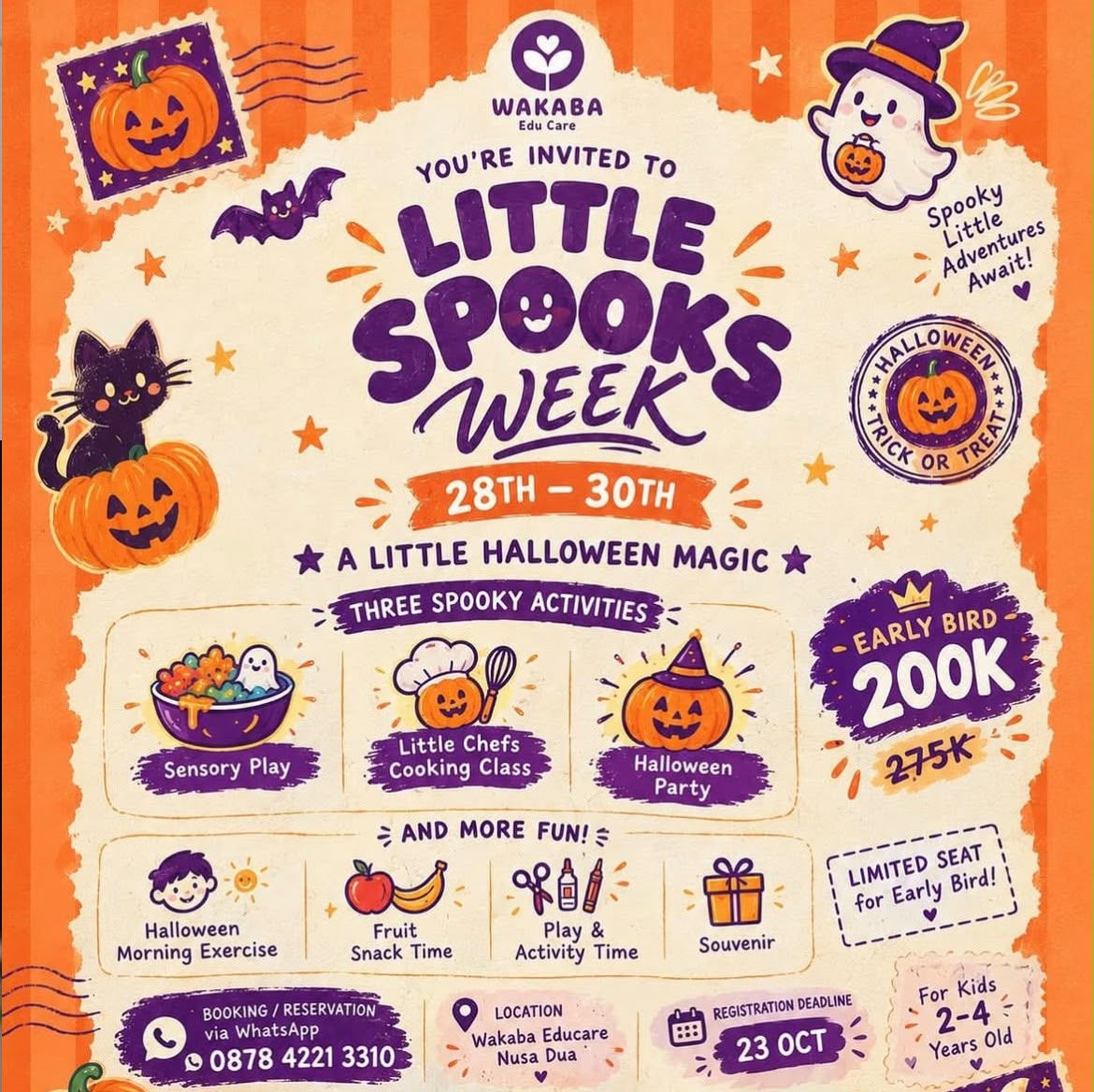 🎃 LITTLE SPOOKS WEEK IS COMING! 👻