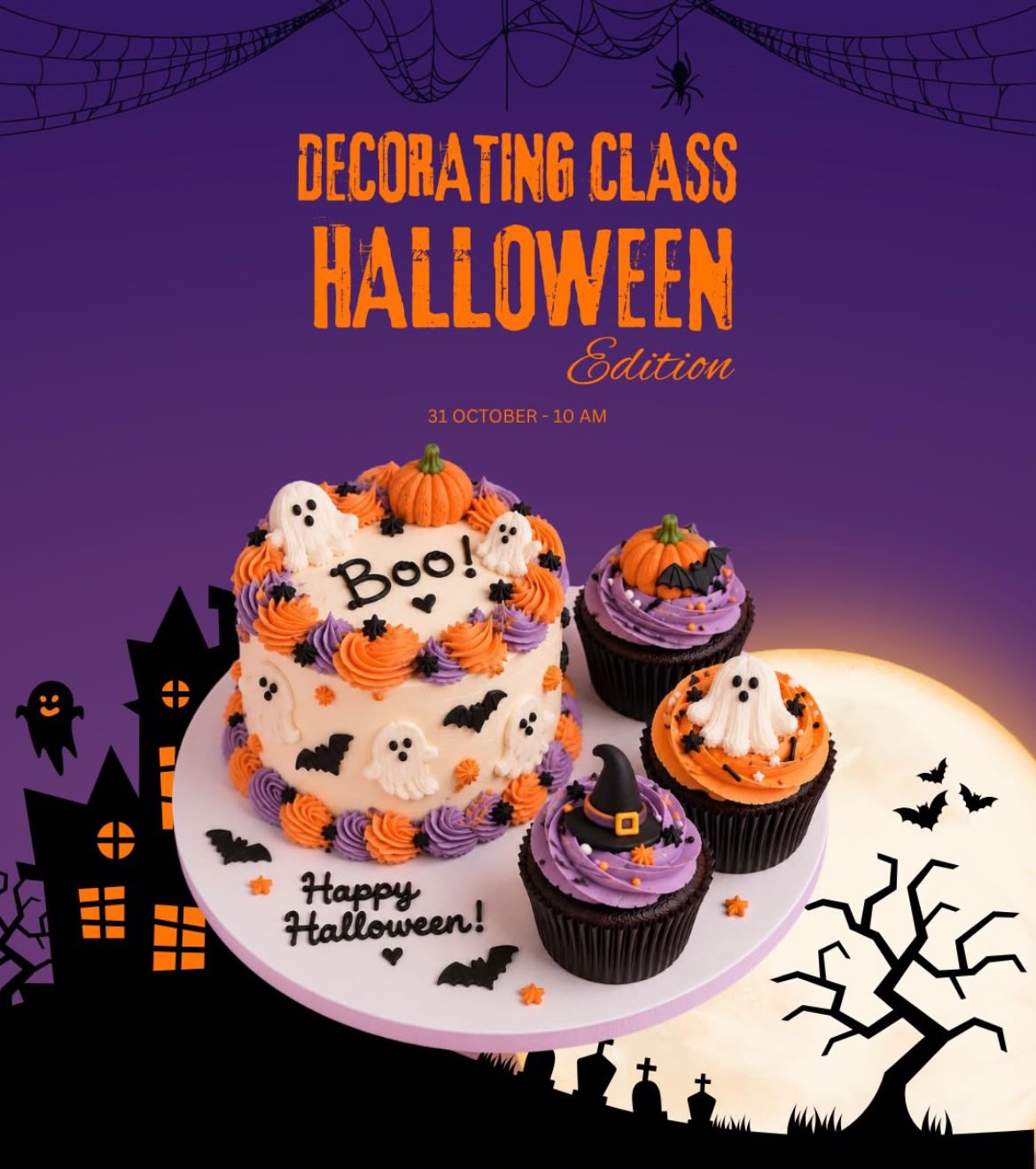 HALLOWEEN DECORATING CLASS 