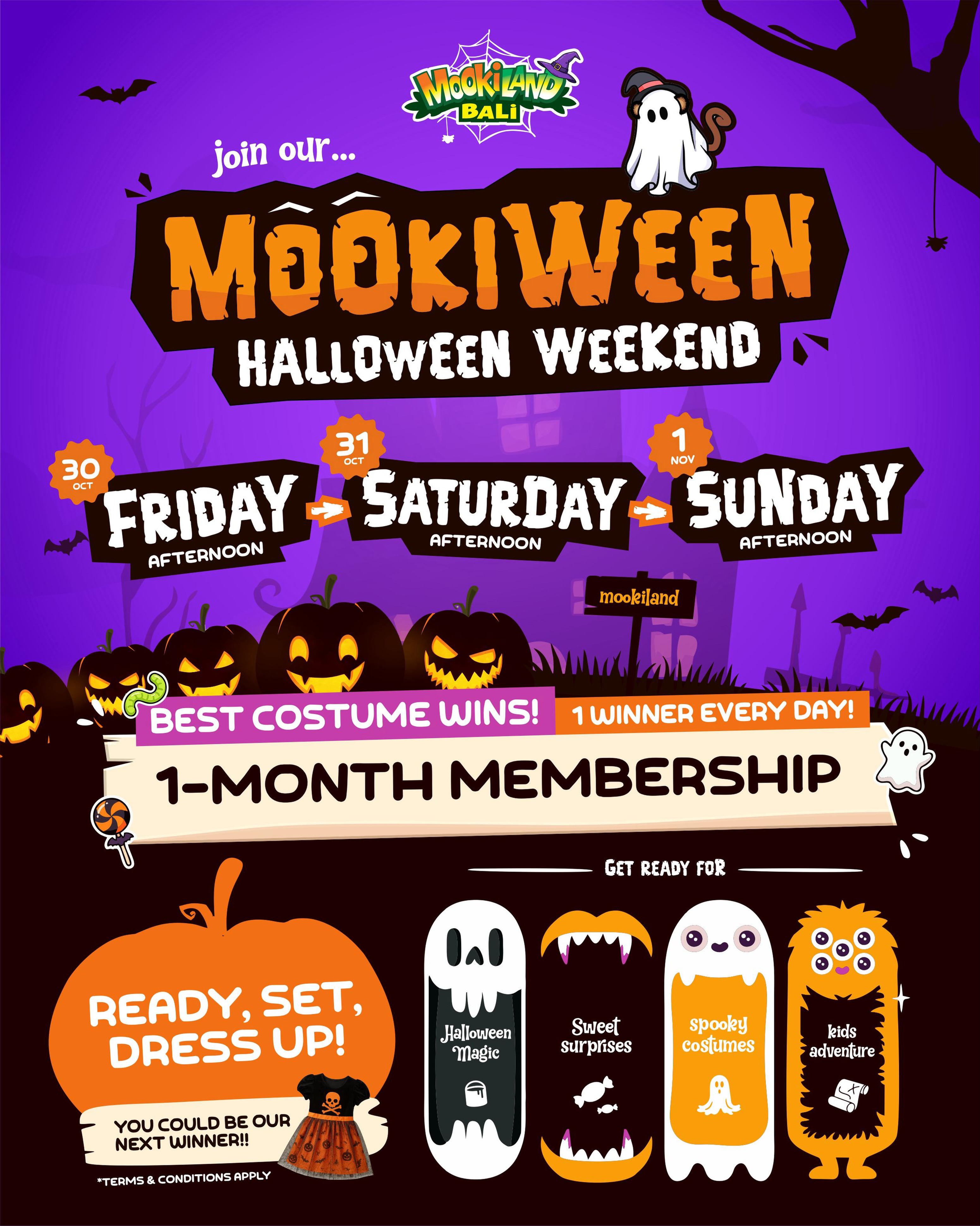 MOOKIWEEN HALLOWEEN WEEKEND