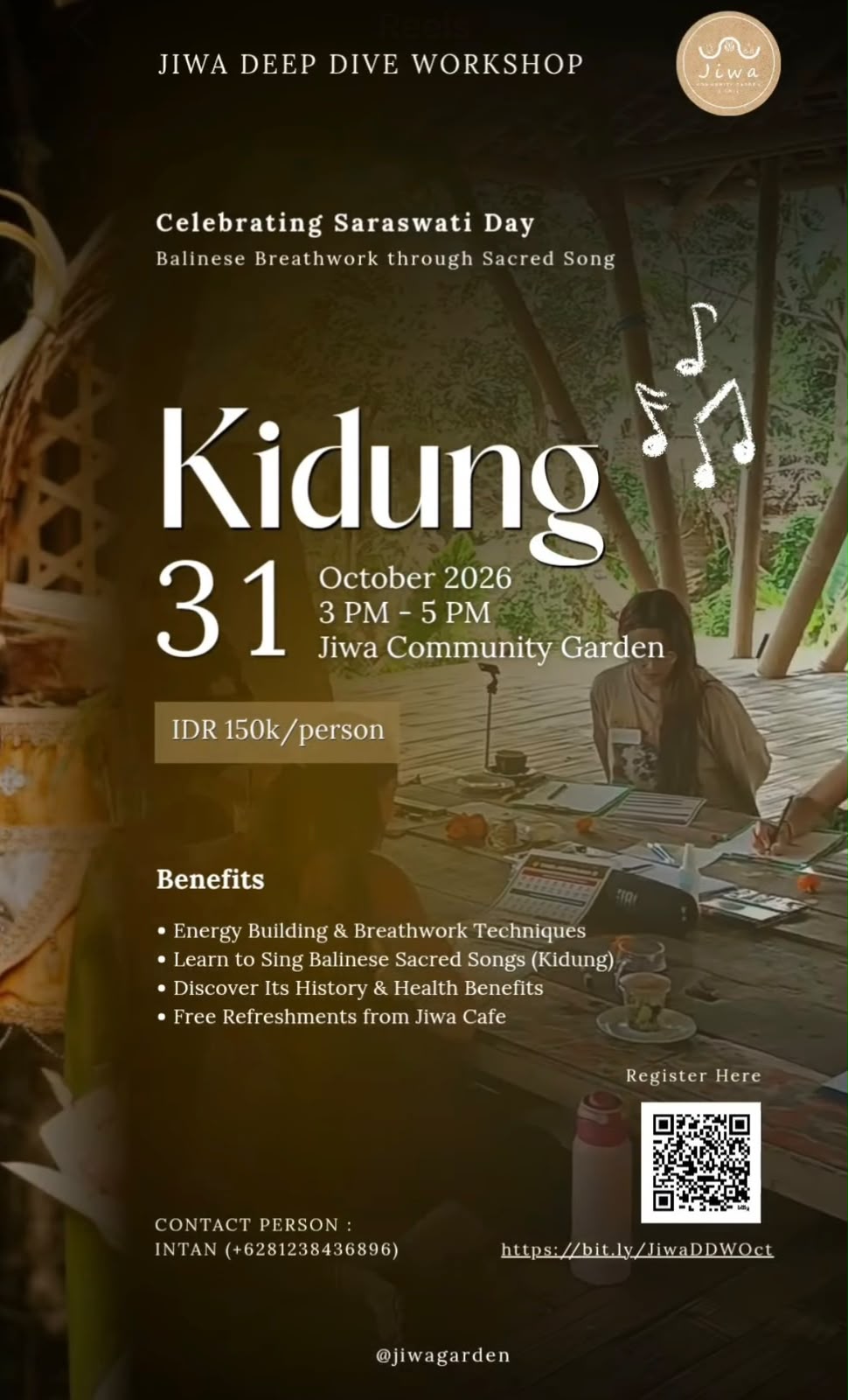 JIWA DEEP DIVE WORKSHOP : KIDUNG