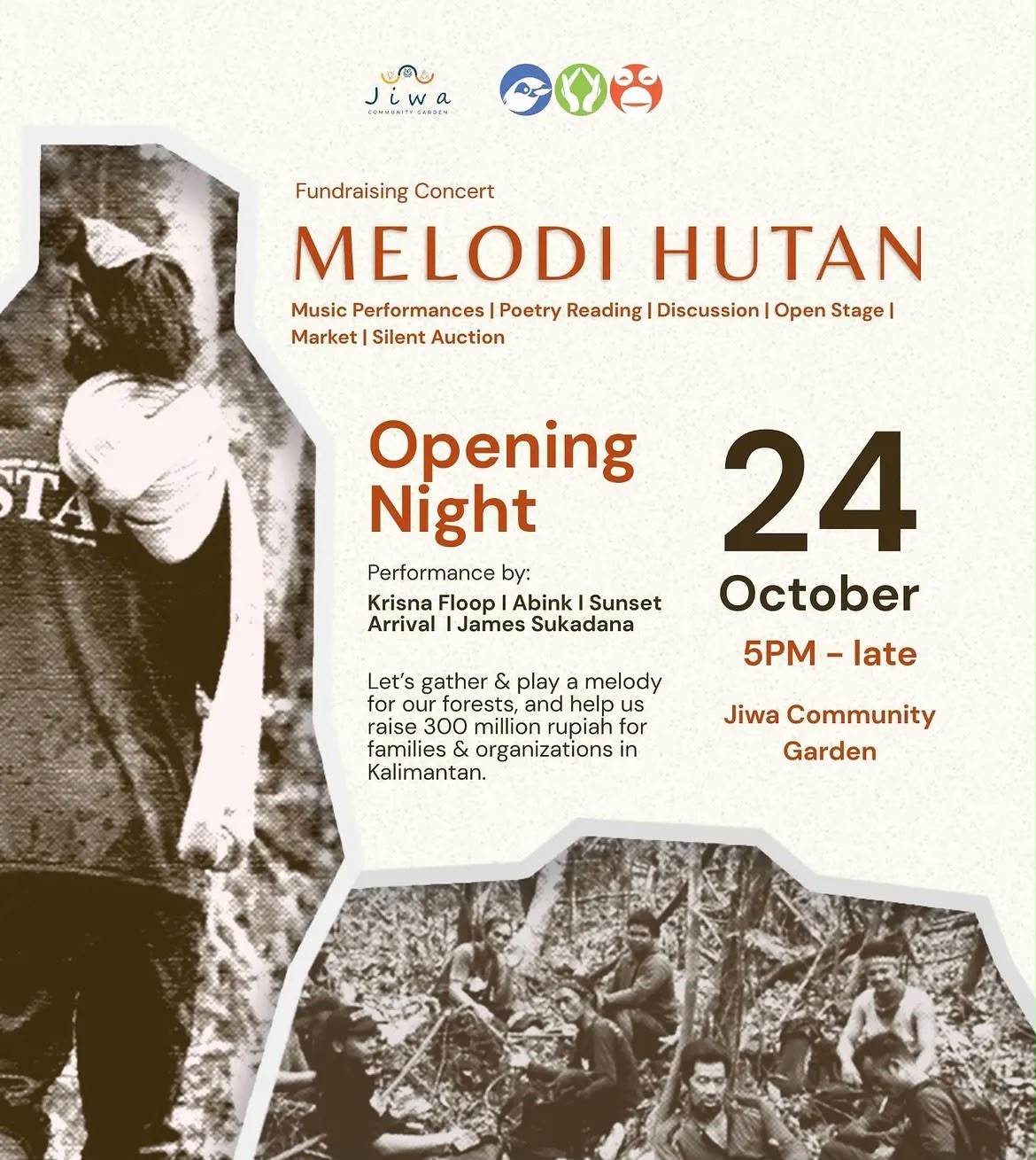 🌿 Melodi Hutan – Fundraising Concert 🎶
