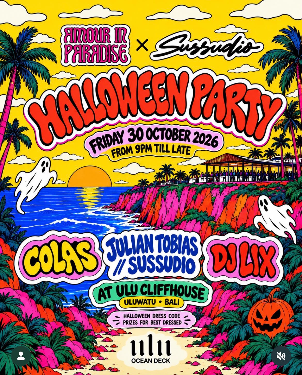 🎃 AMOUR IN PARADISE x SUSSUDIO — HALLOWEEN SPECIAL 👻