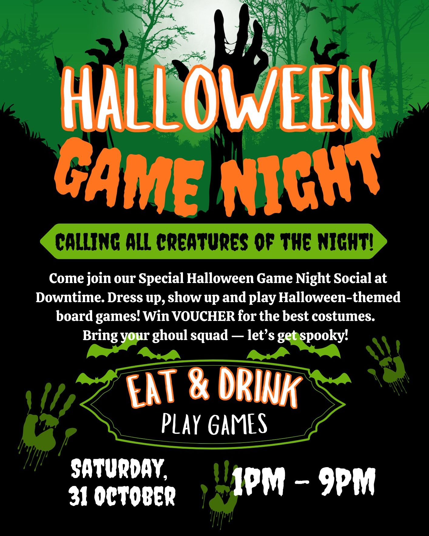 Halloween Game Night