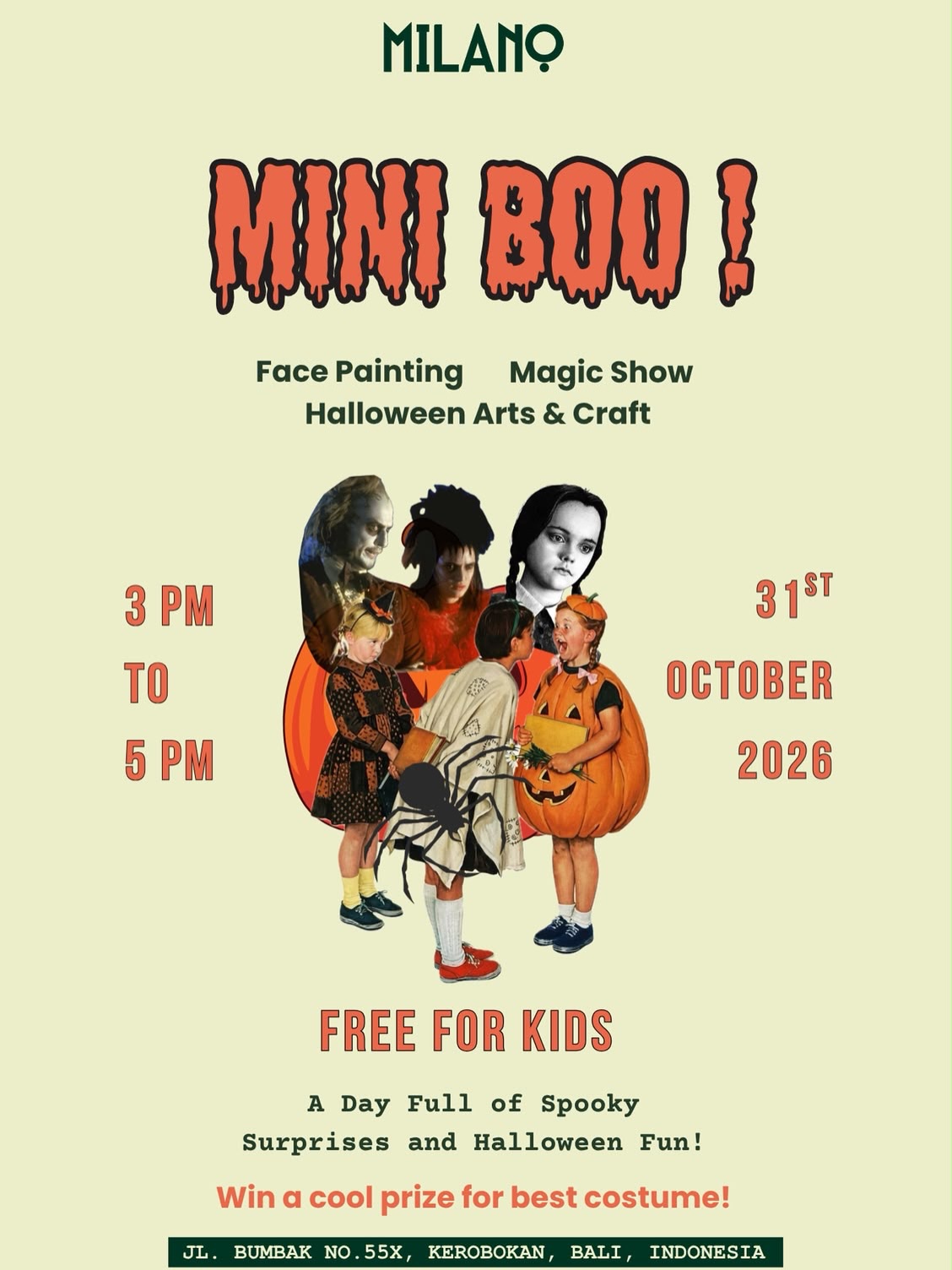 🎃👻 MINI BOO! A SPOOKY HALLOWEEN PARTY FOR THE KIDS! 🧡