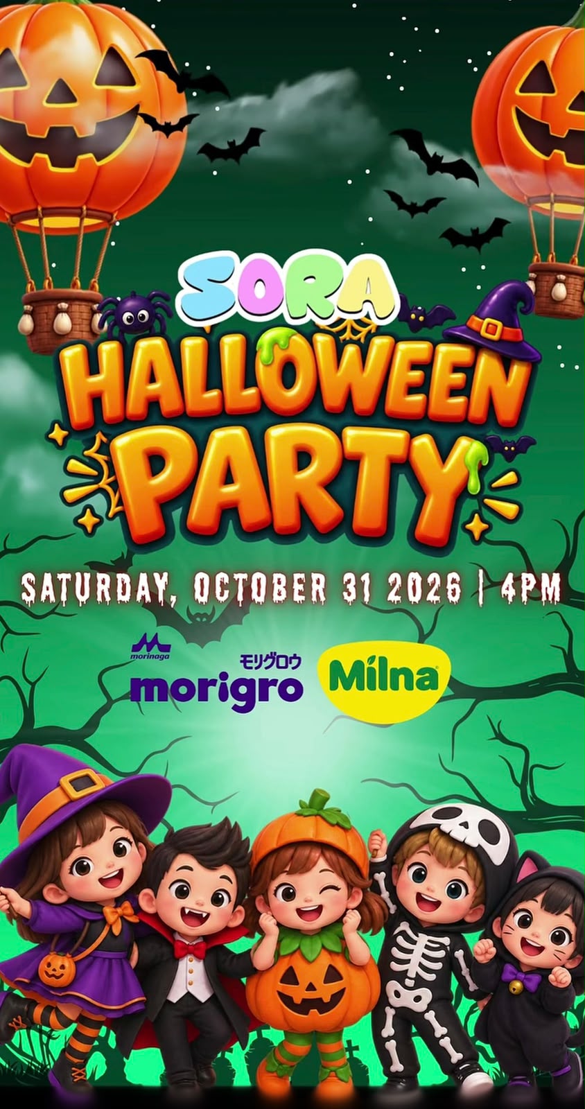 HALLOWEEN PARTY AT SORA