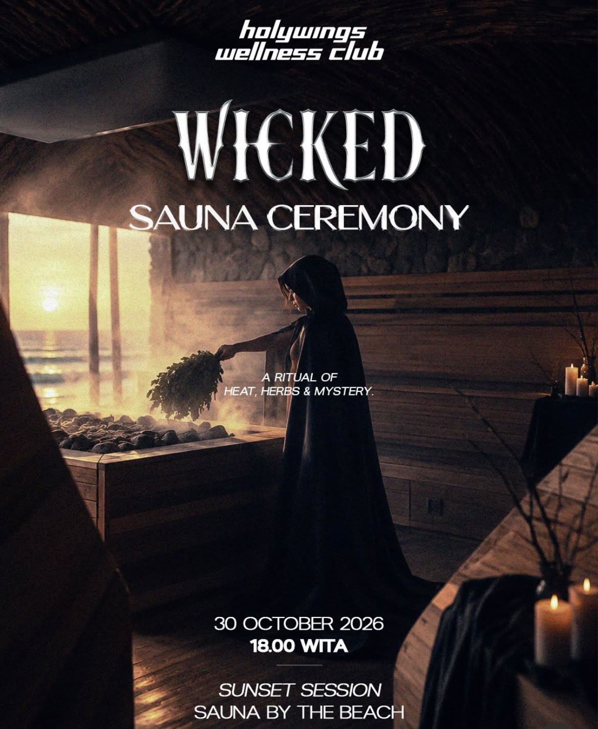 Wicked Sauna Ceremony at Holywings Wellness Club