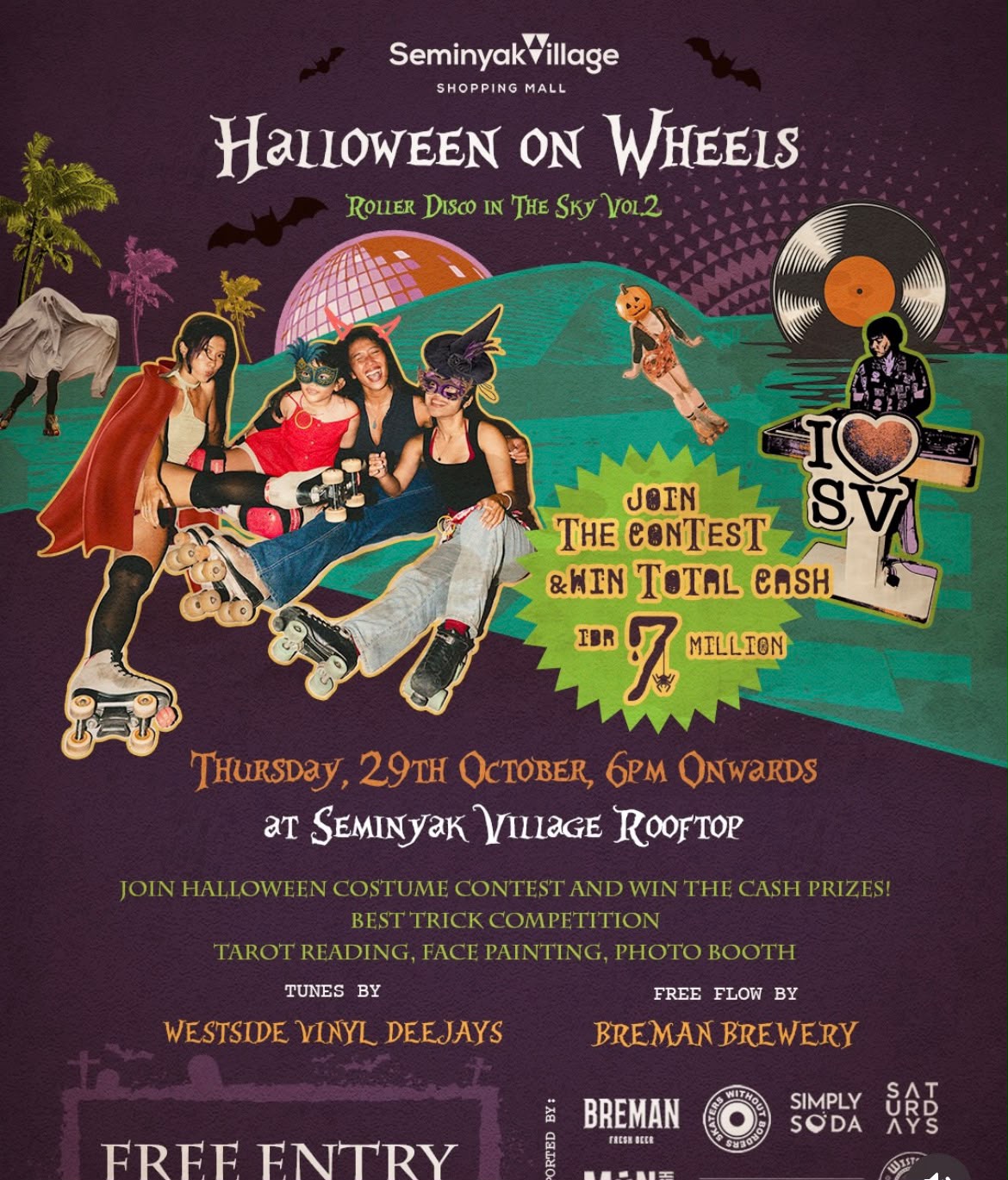 Halloween on Wheels: Roller Disco in the Sky Vol. 2