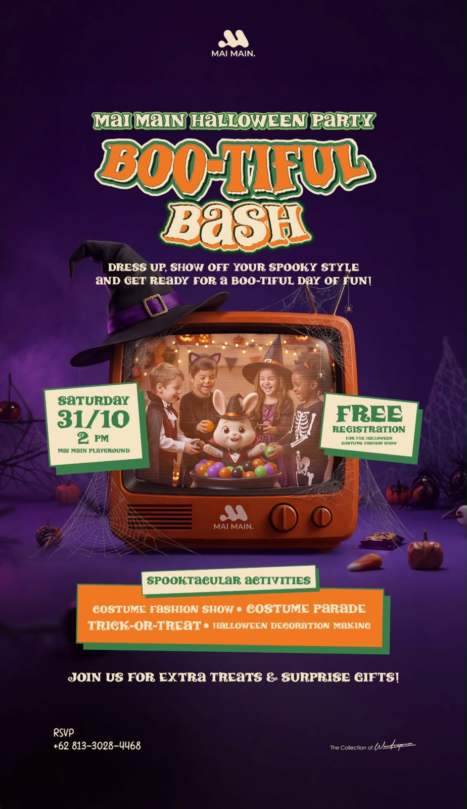 🎃 Mai Main Halloween Party: Boo-tiful Bash