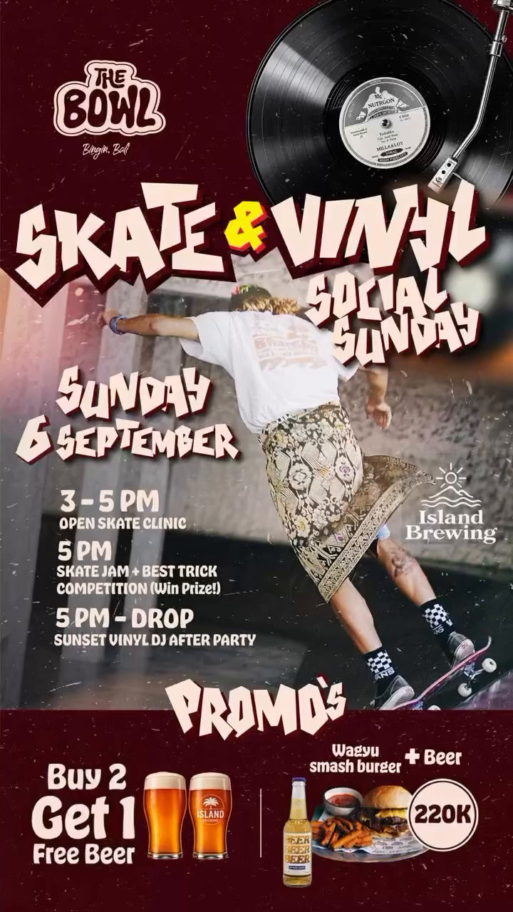 SKATE. SPIN. SUNSET. 🛹🎶