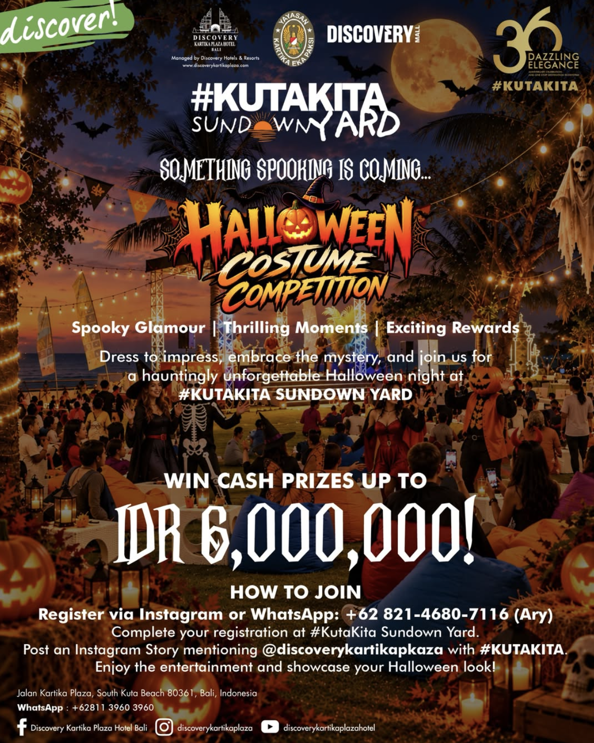 🎃 SOMETHING SPOOKING IS COMING TO KUTA!👻🧡