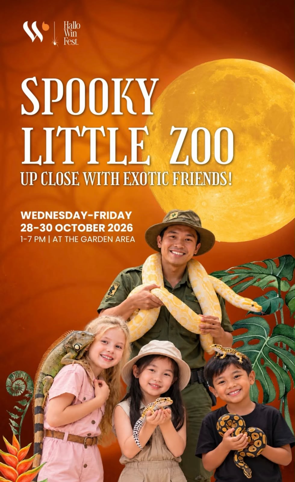 Spooky Little Zoo! 🐍